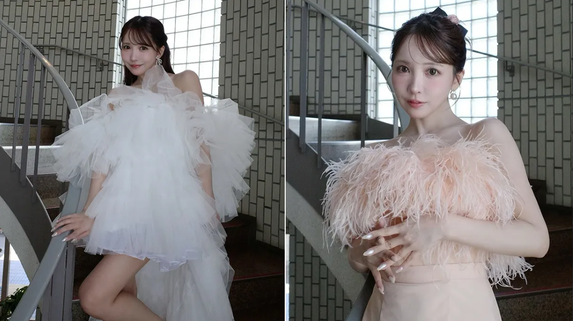 三上悠亞的婚紗照曾引發人妻抗議。(圖/翻攝三上悠亞IG)